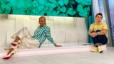 Лилия Ребрик вдохновилась артистами из цирка дю Солей и села на шпагат